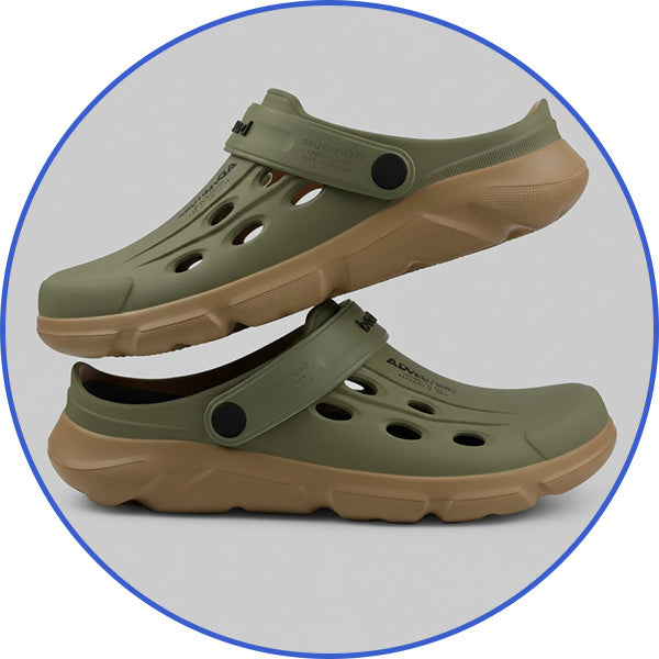 Sandália Antiderrapante para Pesca Boaonda Adventure Selva Crepe Brk Fishing