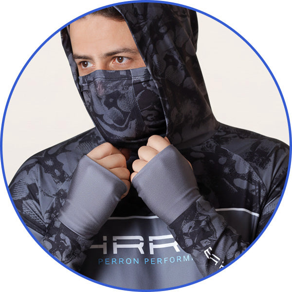 Camisa FusionX Brk Feminino Água Orgânica com Capuz e Proteção UV50+ Brk Fishing