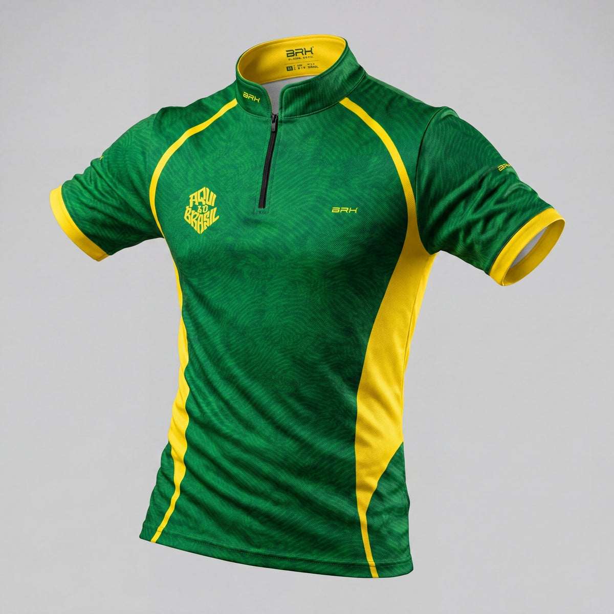 Camiseta Brk Aqui é o Brasil Digital Verde com Proteção UV50