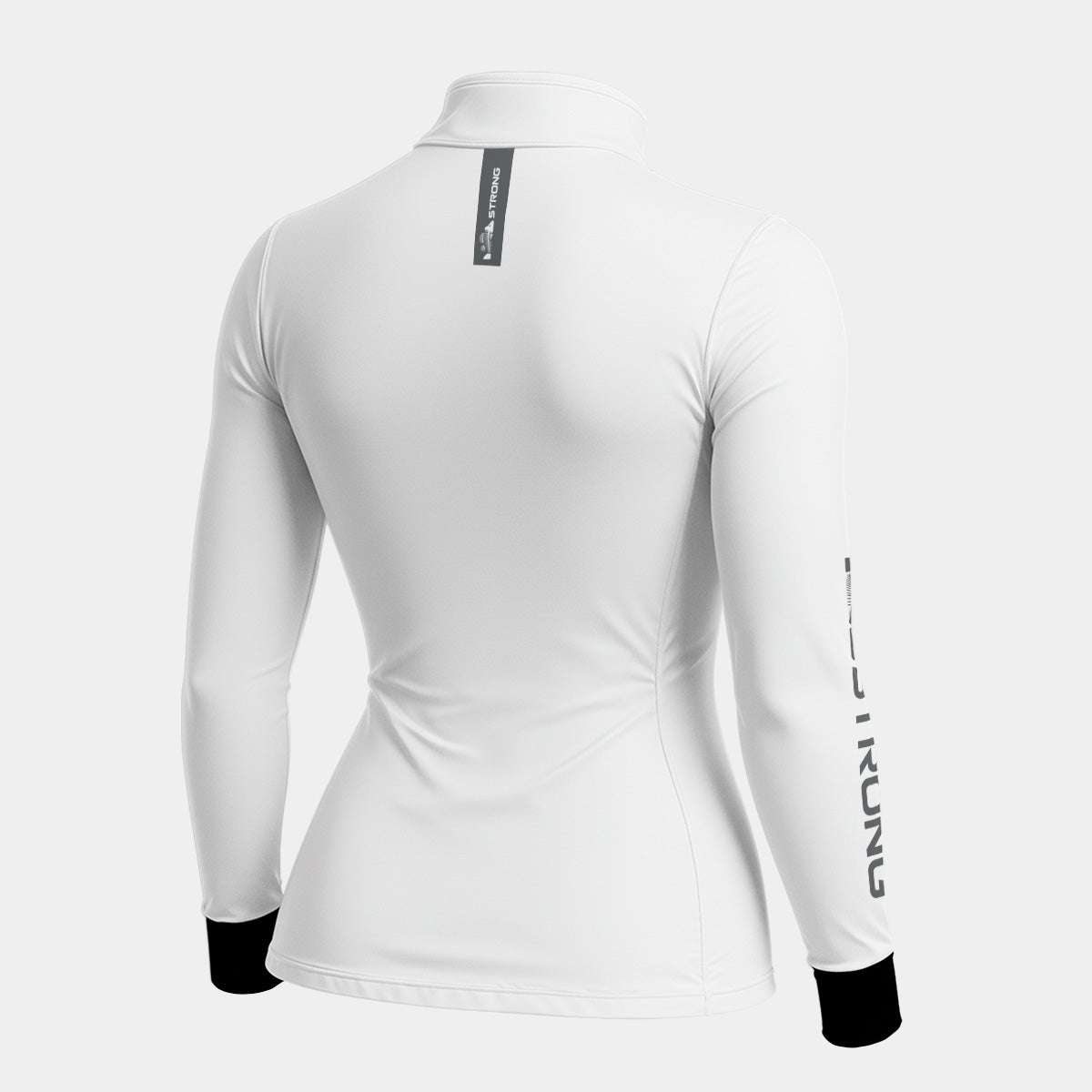 Camisa Feminina Brk Strong Fishing Branca com Proteção UV50+