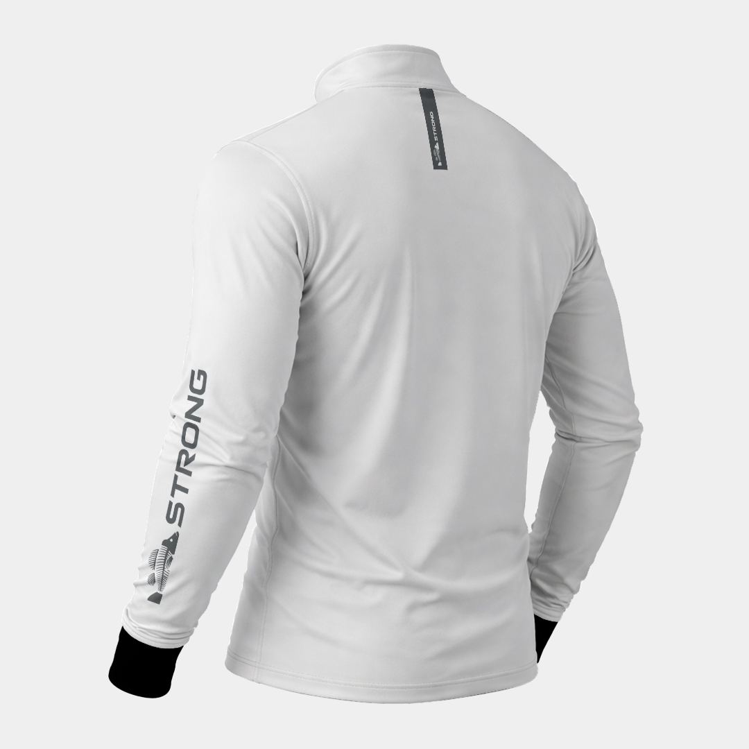 Camisa Brk Strong Fishing Branca com Proteção UV50+
