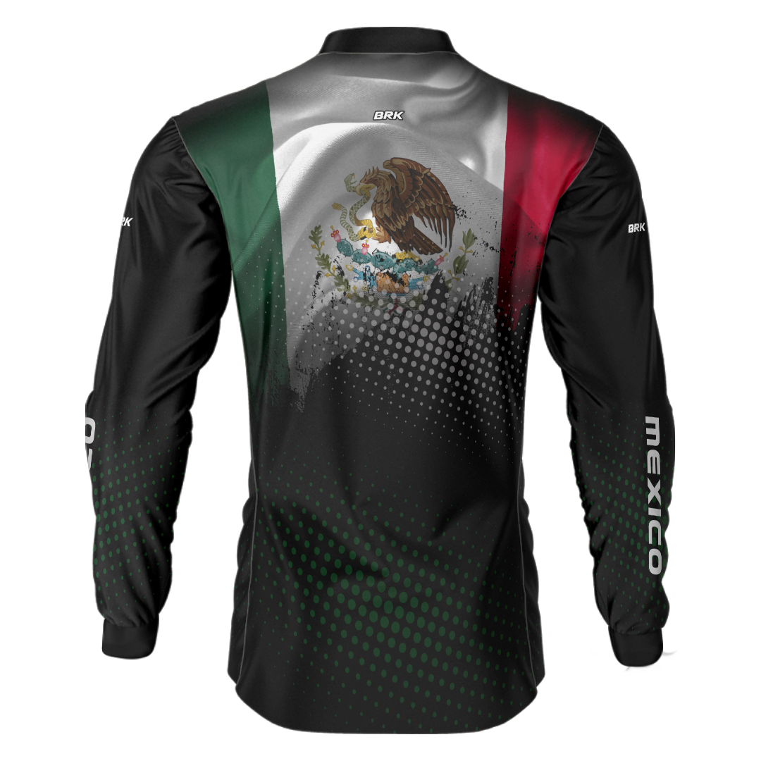 Camisa Militar Brk Mexico com Proteção Uv50+ - Tamanho: G