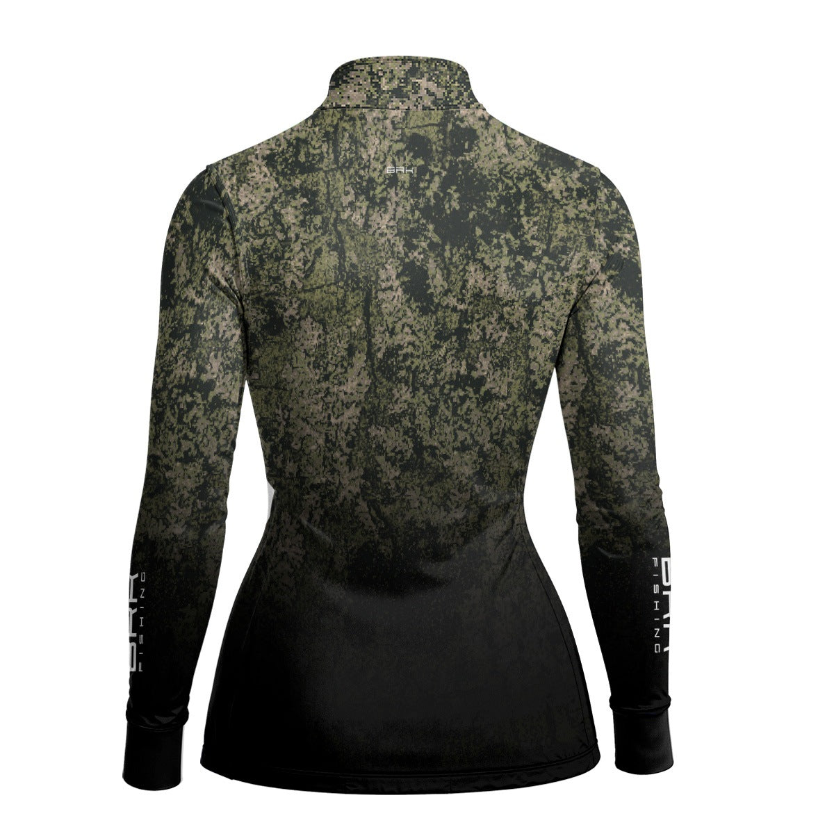 Camisa de Pesca Feminina Brk Camo Fishing com Proteção UV50+