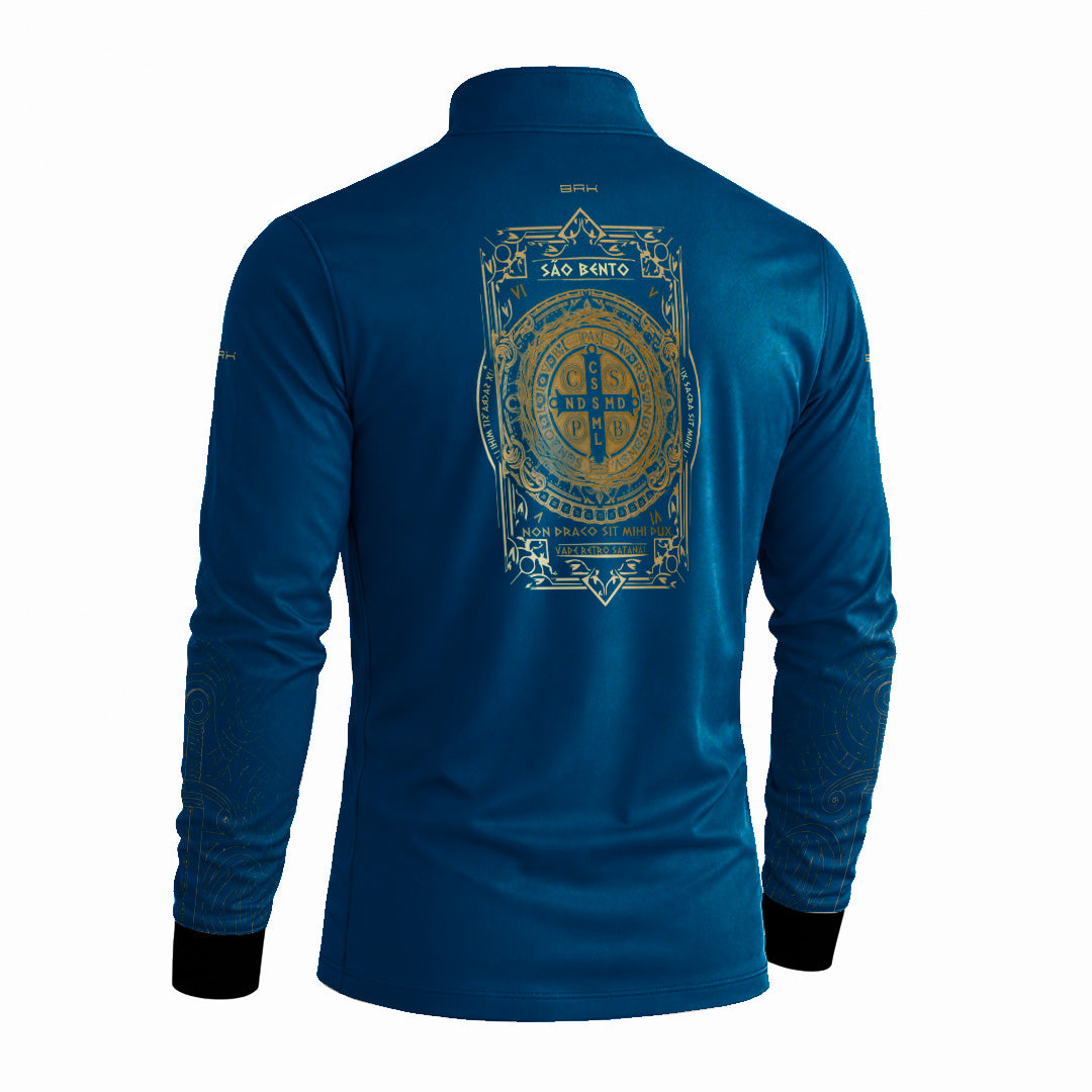 Camisa Agro Brk São Bento Medalha Dourada com Proteção UV50+