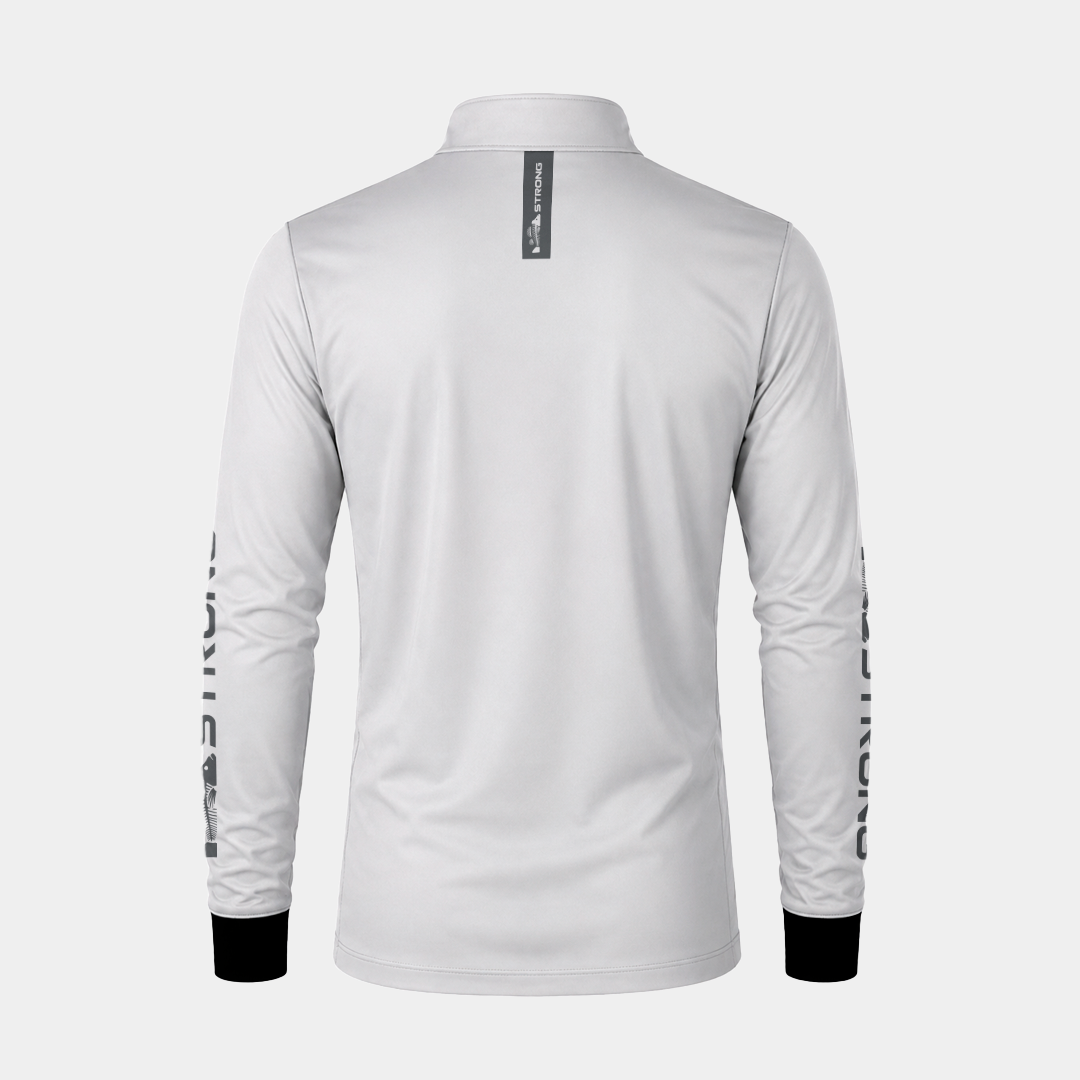 Camisa Brk Strong Fishing Branca com Proteção UV50+