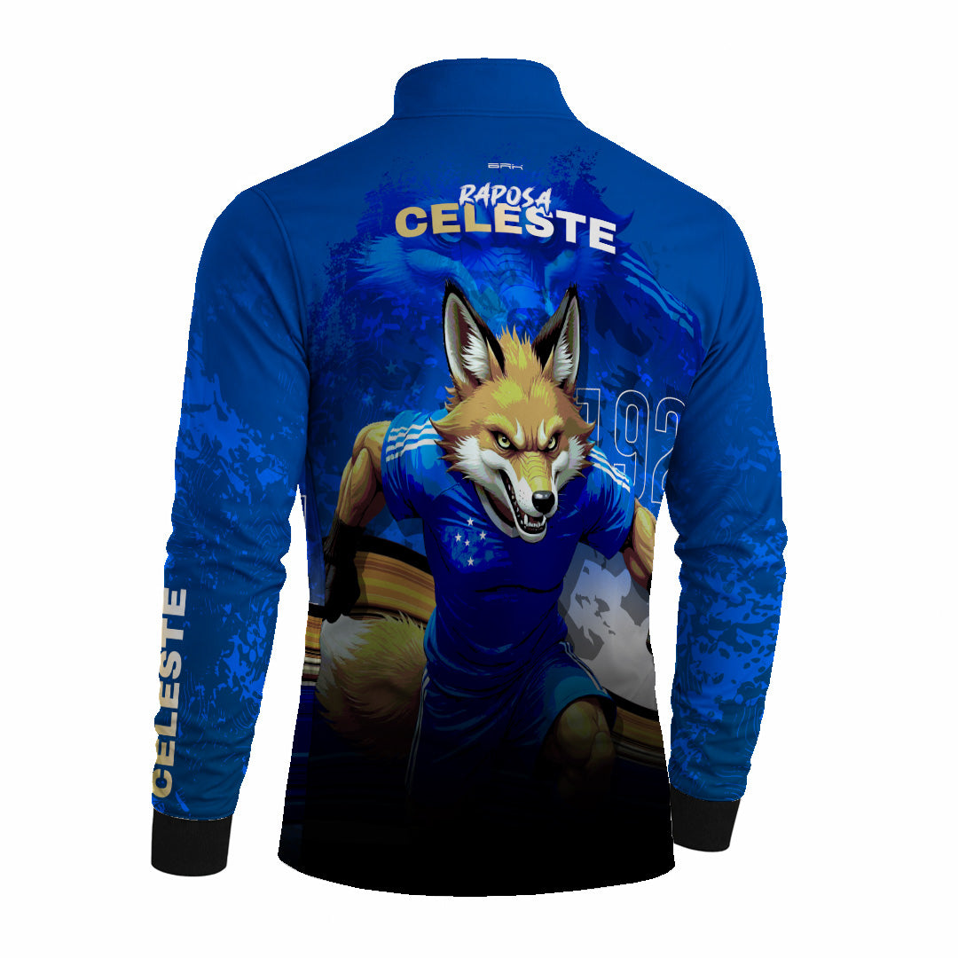 Camisa Brk Raposa Celeste com Proteção Uv50+ - Tamanho: G2