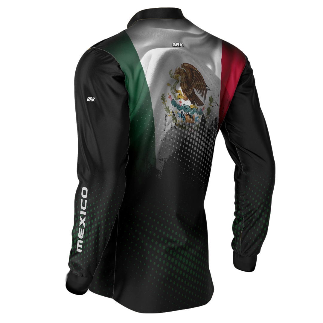 Camisa Militar Brk Mexico com Proteção Uv50+ - Tamanho: G