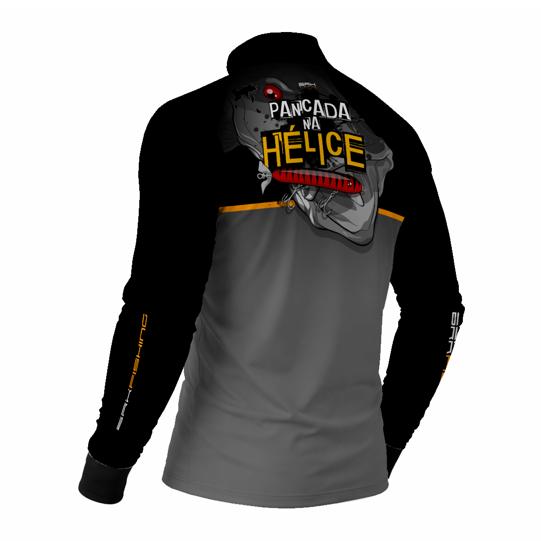 Camisa de Pesca Brk Pancada na Helice com Proteção Uv50+ - Tamanho: PP