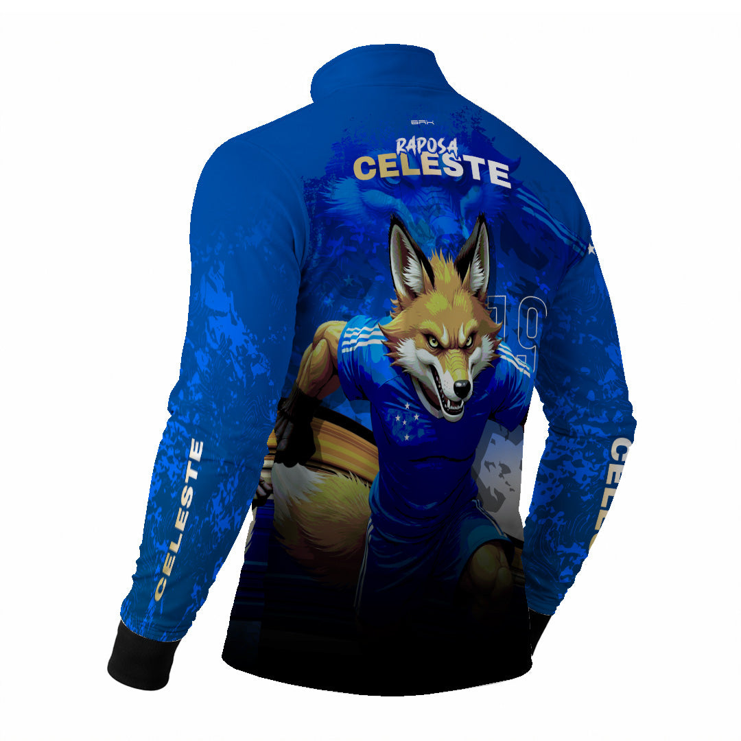 Camisa Brk Raposa Celeste com Proteção Uv50+ - Tamanho: G