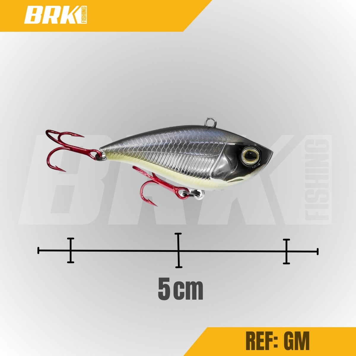Isca Artificial Marine Sports Iron Head 50 Fundo - Brk Fishing
