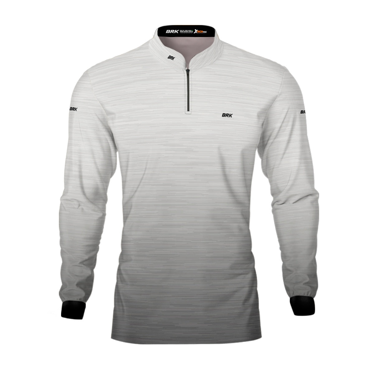 Camisa de Motociclismo Brk Mescla Branca com Proteção Solar UV50+ - Brk Fishing