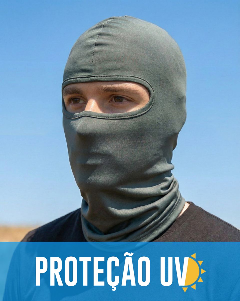 Bandana Balaclava Brk UV50 Coleção Lisas Básicas