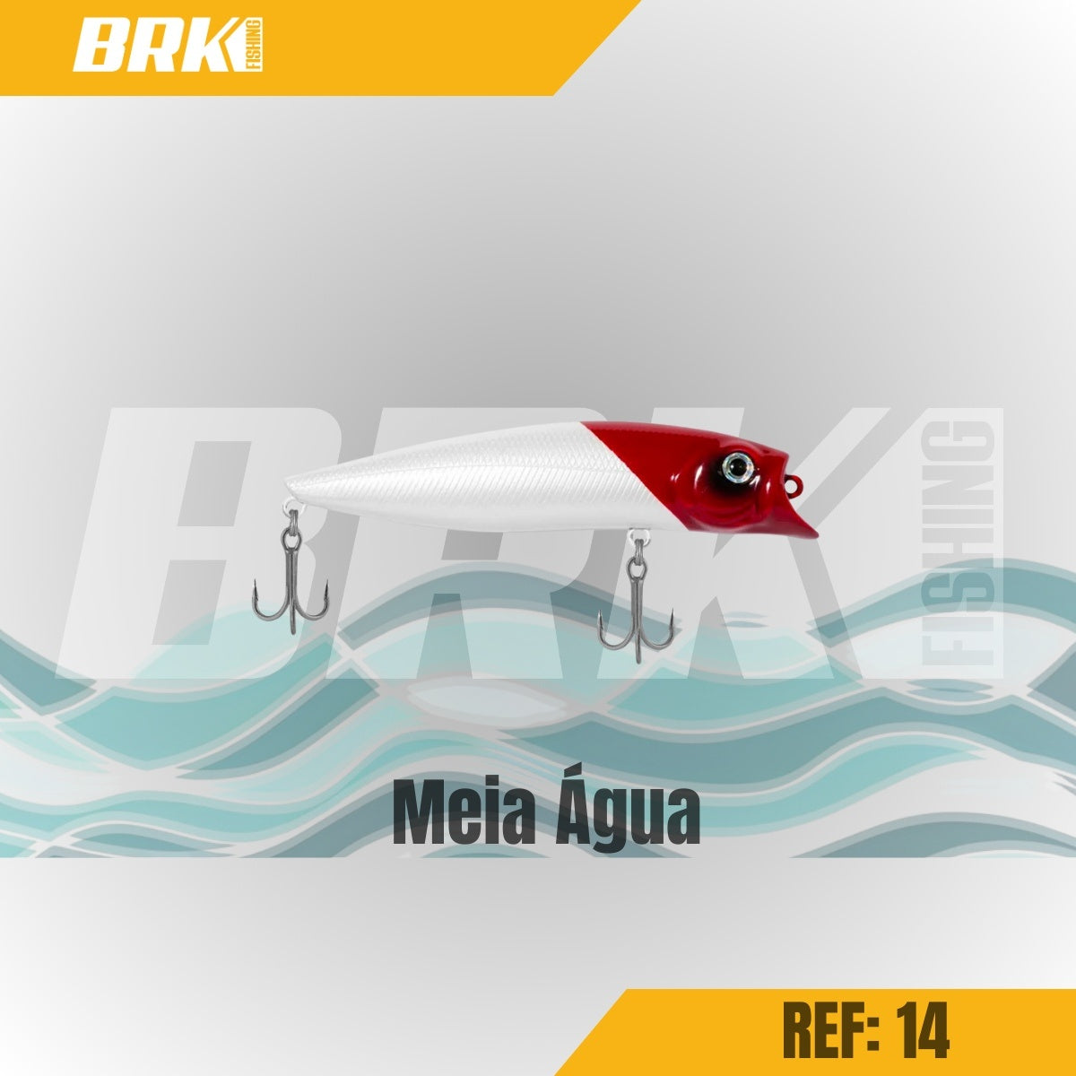 Isca Artificial Marine Sports Brava 77 Meia-Água - Brk Fishing