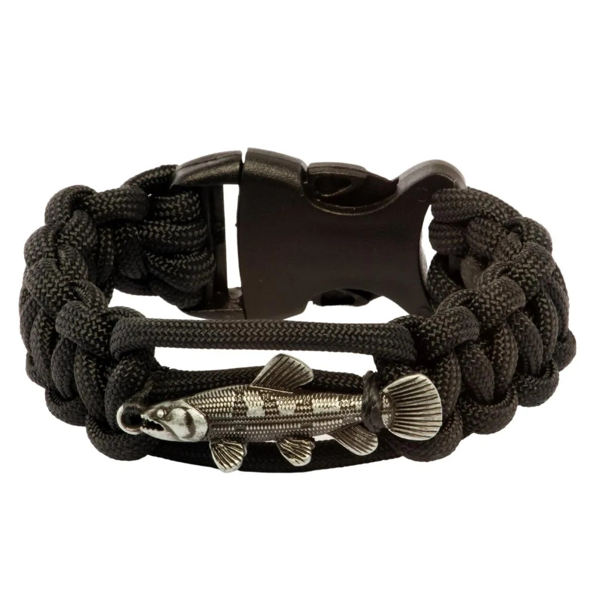 Pulseira Pescador Brk Paracord Traíra Grafite - Brk Fishing