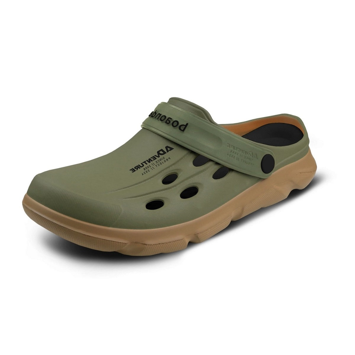 Sandália Antiderrapante para Pesca Boaonda Adventure Selva Crepe - Brk Fishing