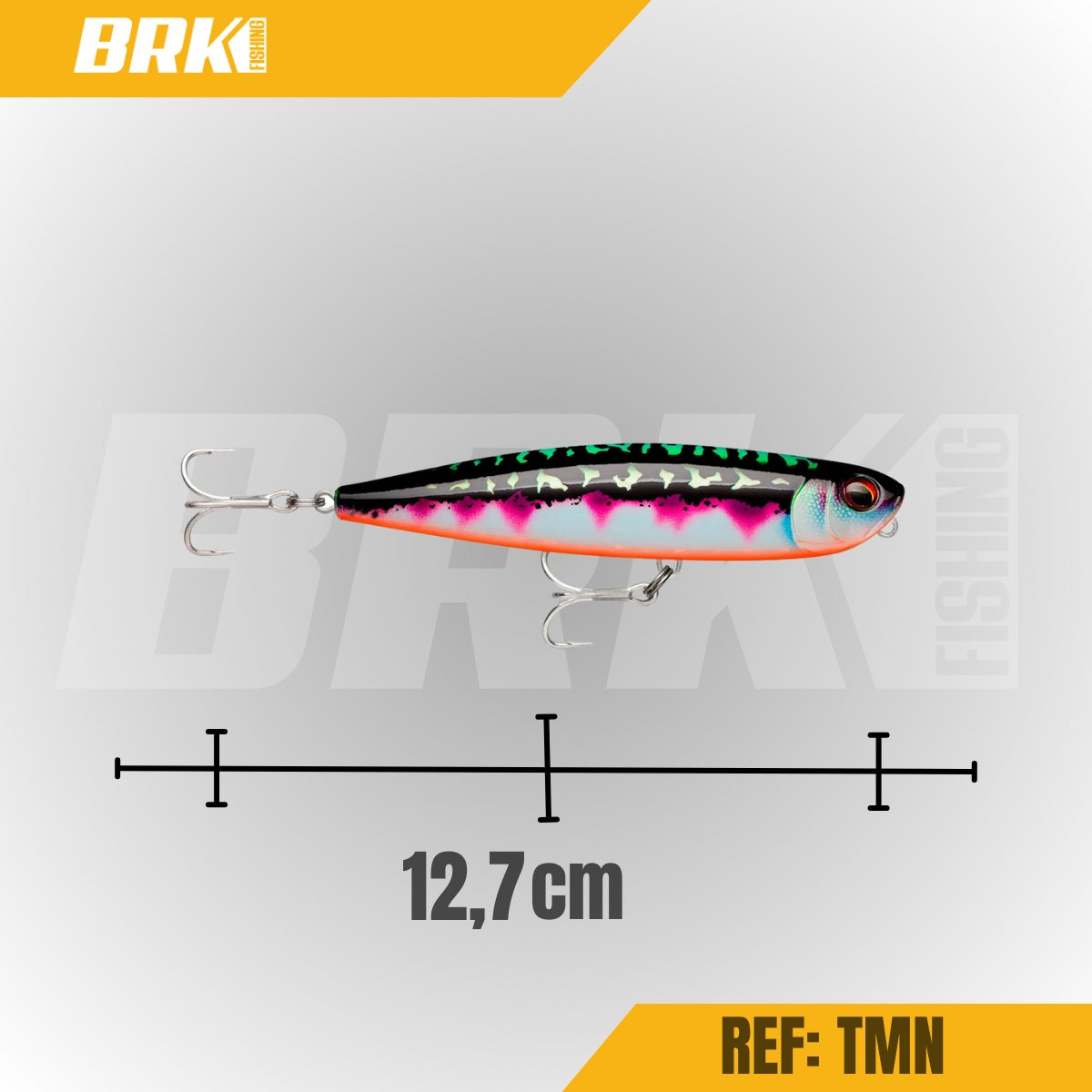 Isca Artificial Rapala Precision Xtreme Pencil EXO 127 Superfície - Brk Fishing