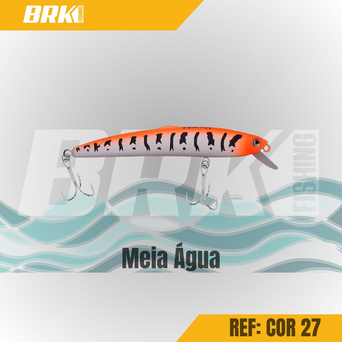 Isca Artificial Moriah Dançarina 95 Superfície - Brk Fishing