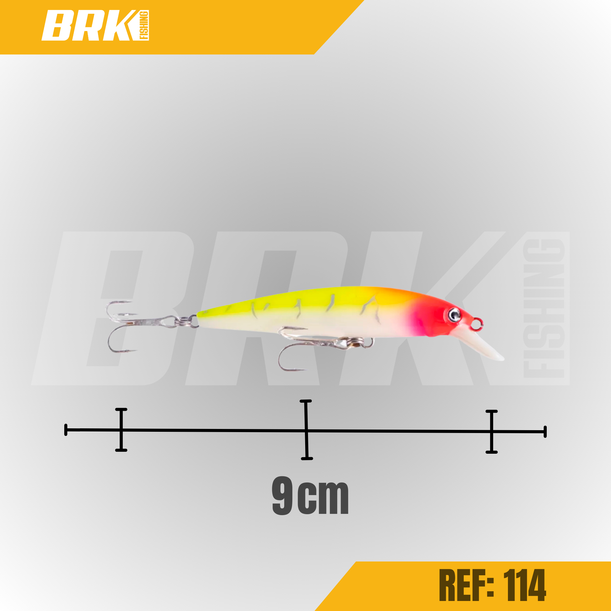 Isca Artificial Nelson Nakamura Marrenta 9cm 14,5g Superfície - Brk Fishing