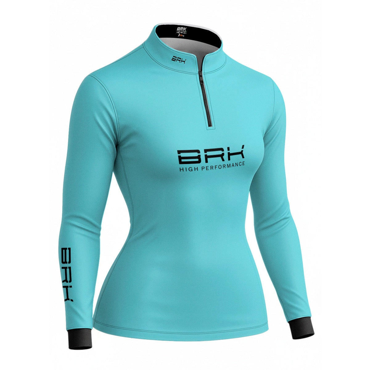 Camisa Agro Feminina Brk Ciano com Proteção Solar UV50+