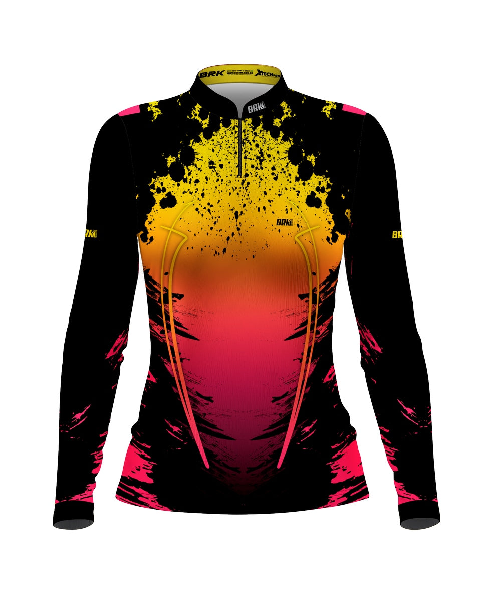 Camisa de Pesca Feminina Brk Summer com Proteção Uv50+ - Tamanho: P
