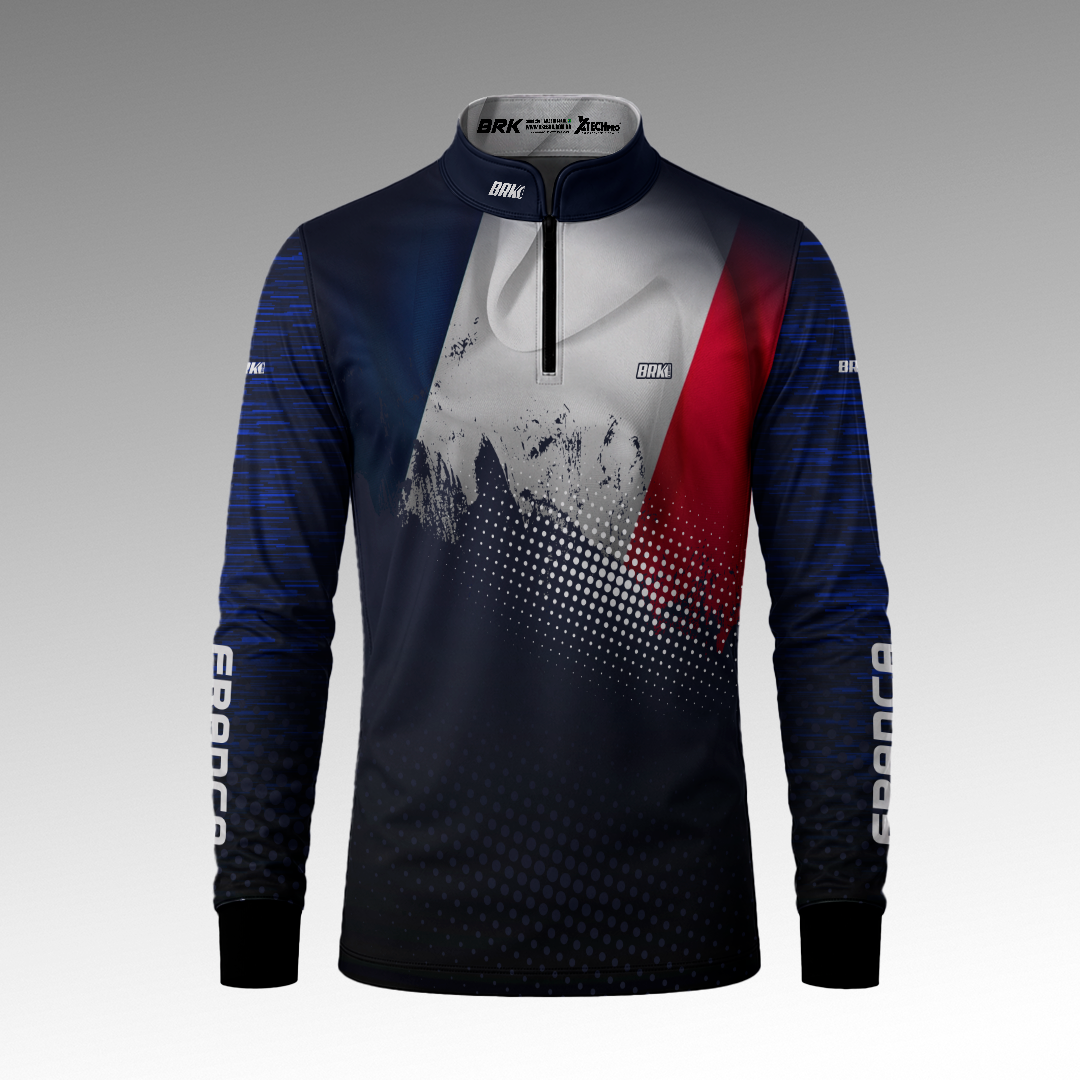 Camisa de Pesca Franca Brk com Proteção Uv50+ - Tamanho: G