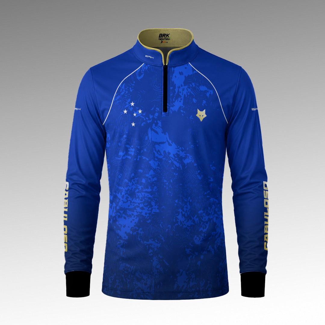 Camisa de Pesca Brk Cruzeiro com Proteção Uv50+ - Tamanho: PP