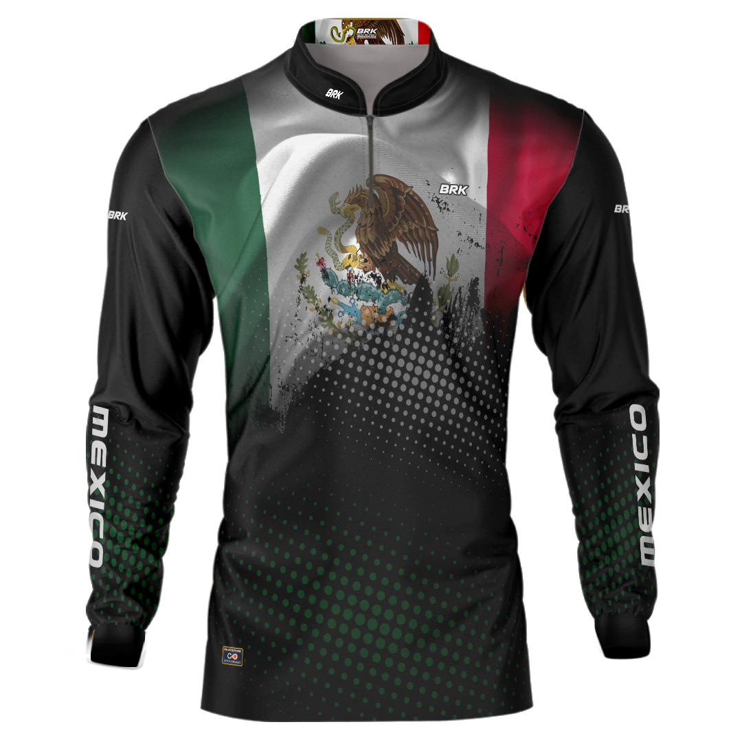 Camisa Militar Brk Mexico com Proteção Uv50+ - Tamanho: G