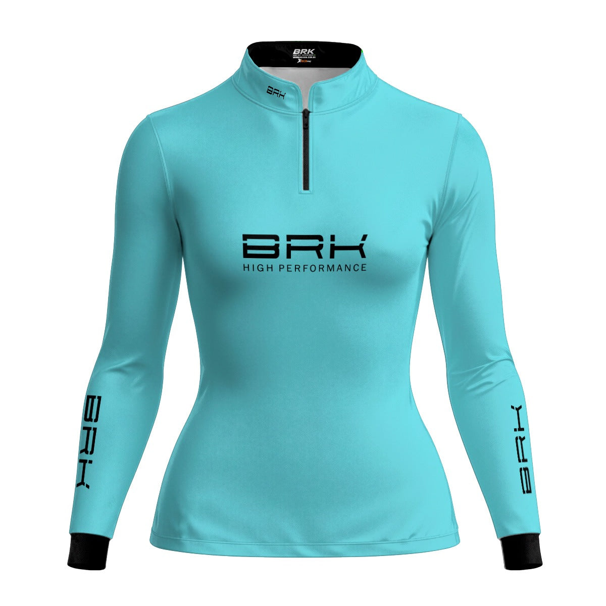 Camisa Agro Feminina Brk Ciano com Proteção Solar UV50+