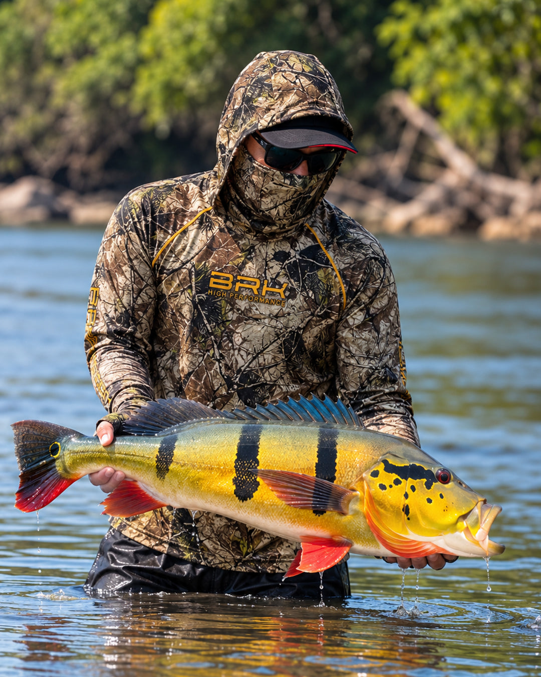 Camisa FusionX Brk Forest Hunter com Proteção UV50+