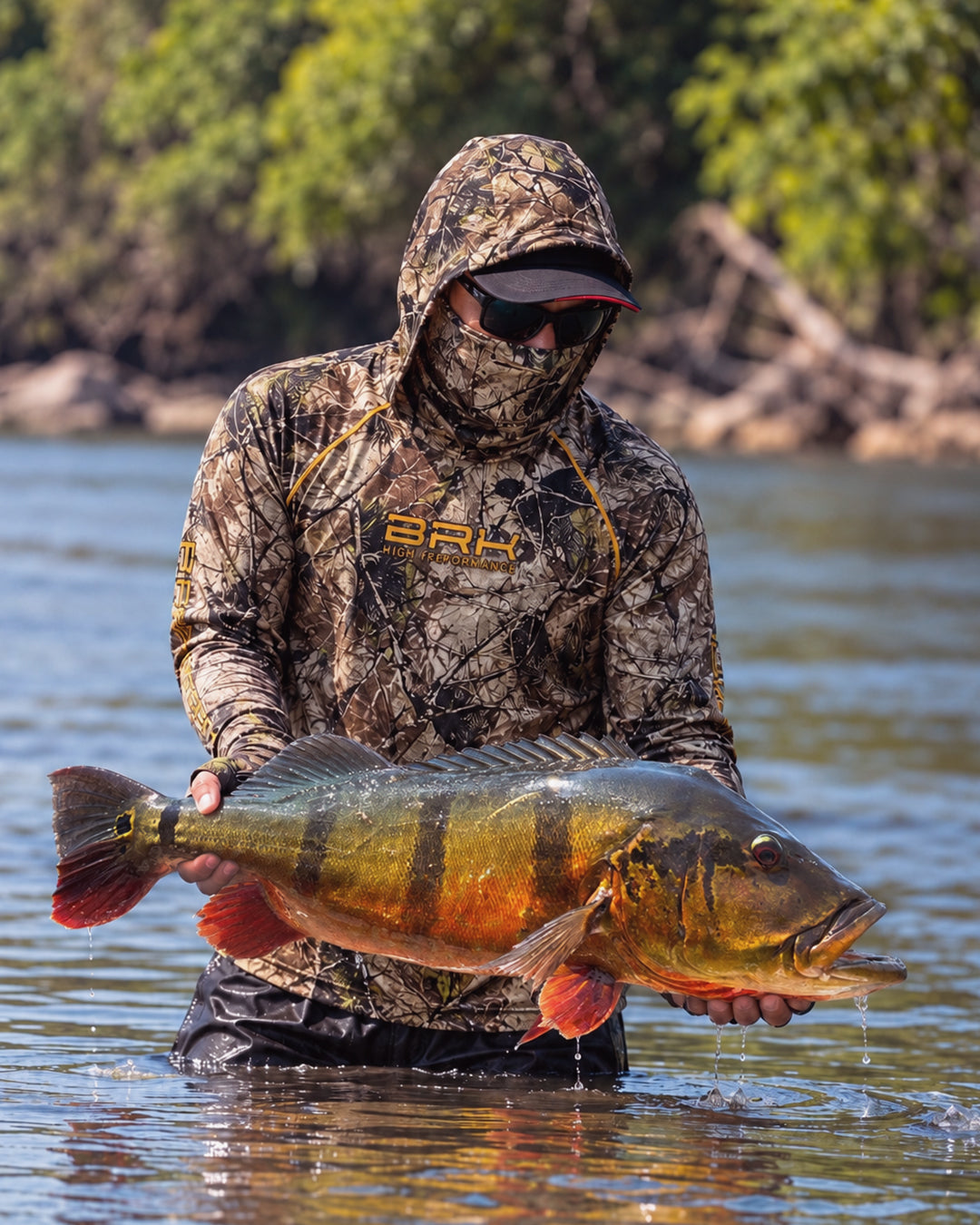 Camisa FusionX Brk Forest Hunter com Proteção UV50+