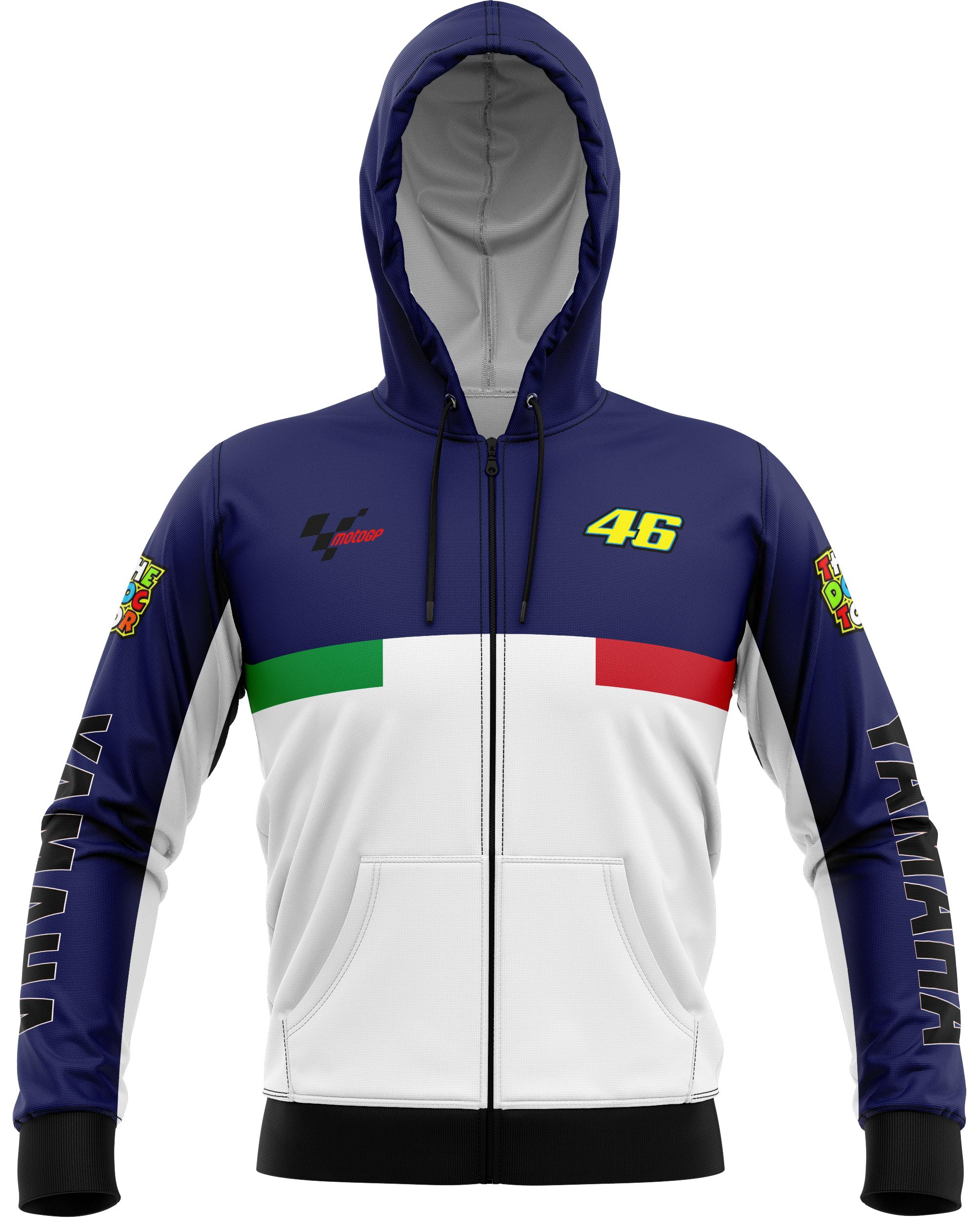 Jaqueta Moletom Esportiva Brk Valentino Rossi Brk Fishing