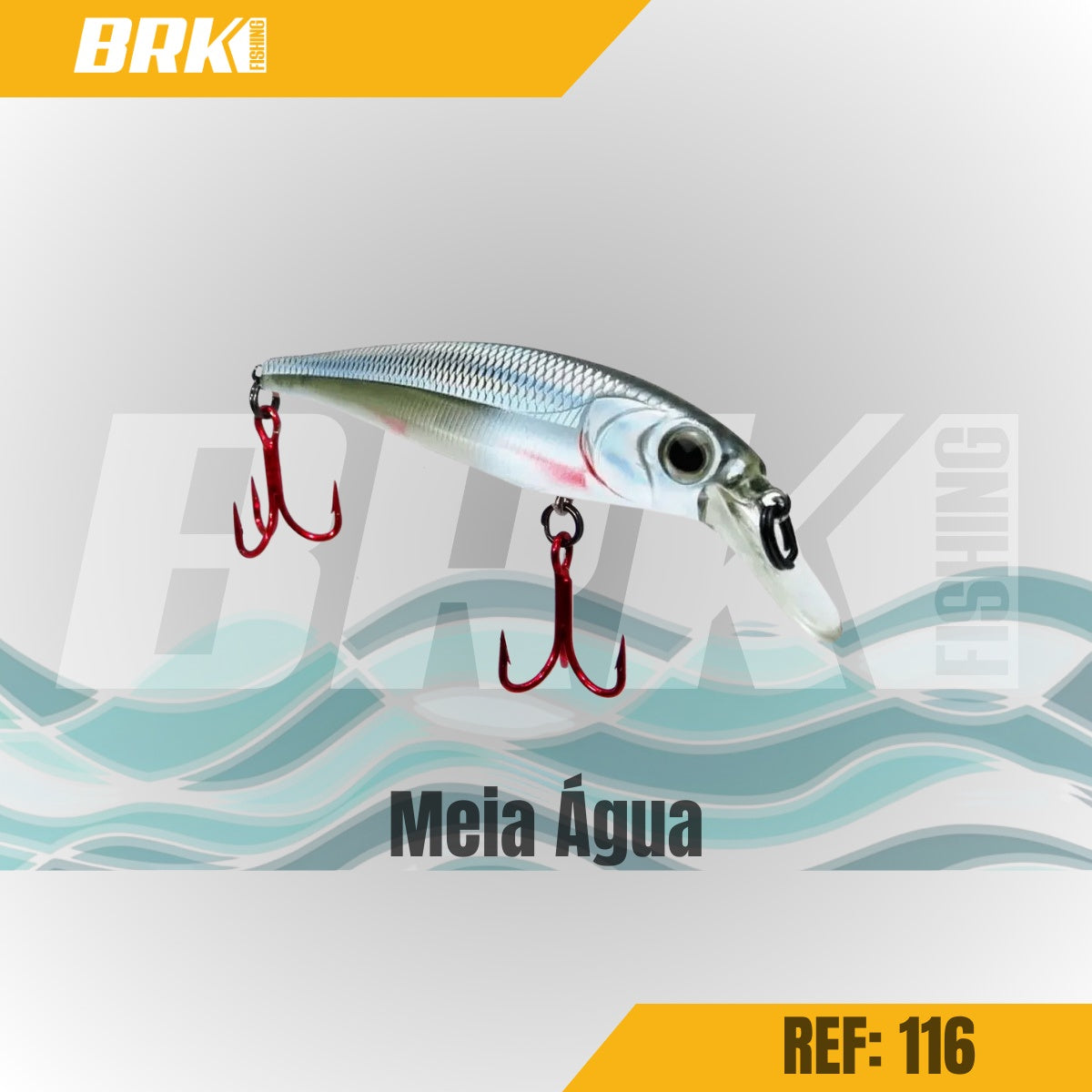 Isca Artificial Marine Sports Savage 65 Meia-Água - Brk Fishing