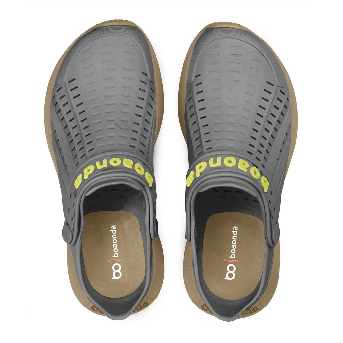 Sandália Antiderrapante para Pesca Boaonda Flow Discovery Cinza Crepe - Brk Fishing