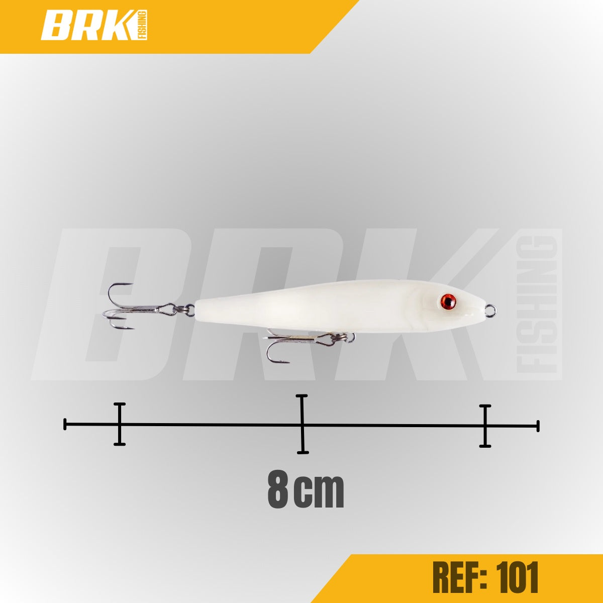 Isca Artificial Nelson Nakamura Sará Sará 8cm 7g Superfície - Brk Fishing