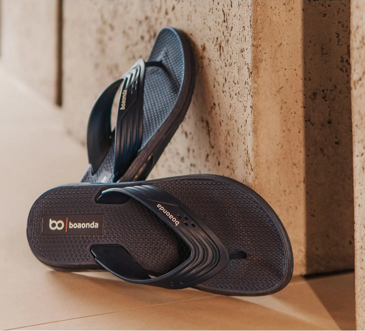 Chinelo Boaonda Conforto Extremo para Pés Sensíveis - Azul - Brk Fishing
