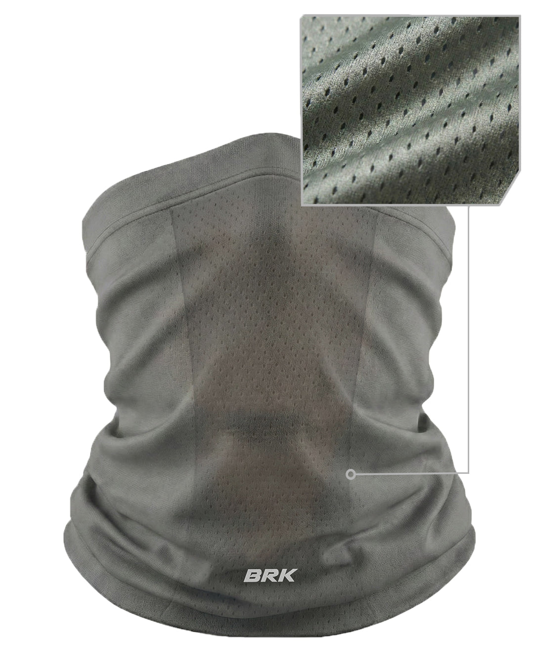 Bandana BlackMask Brk Cinza Escuro com Proteção UV50+
