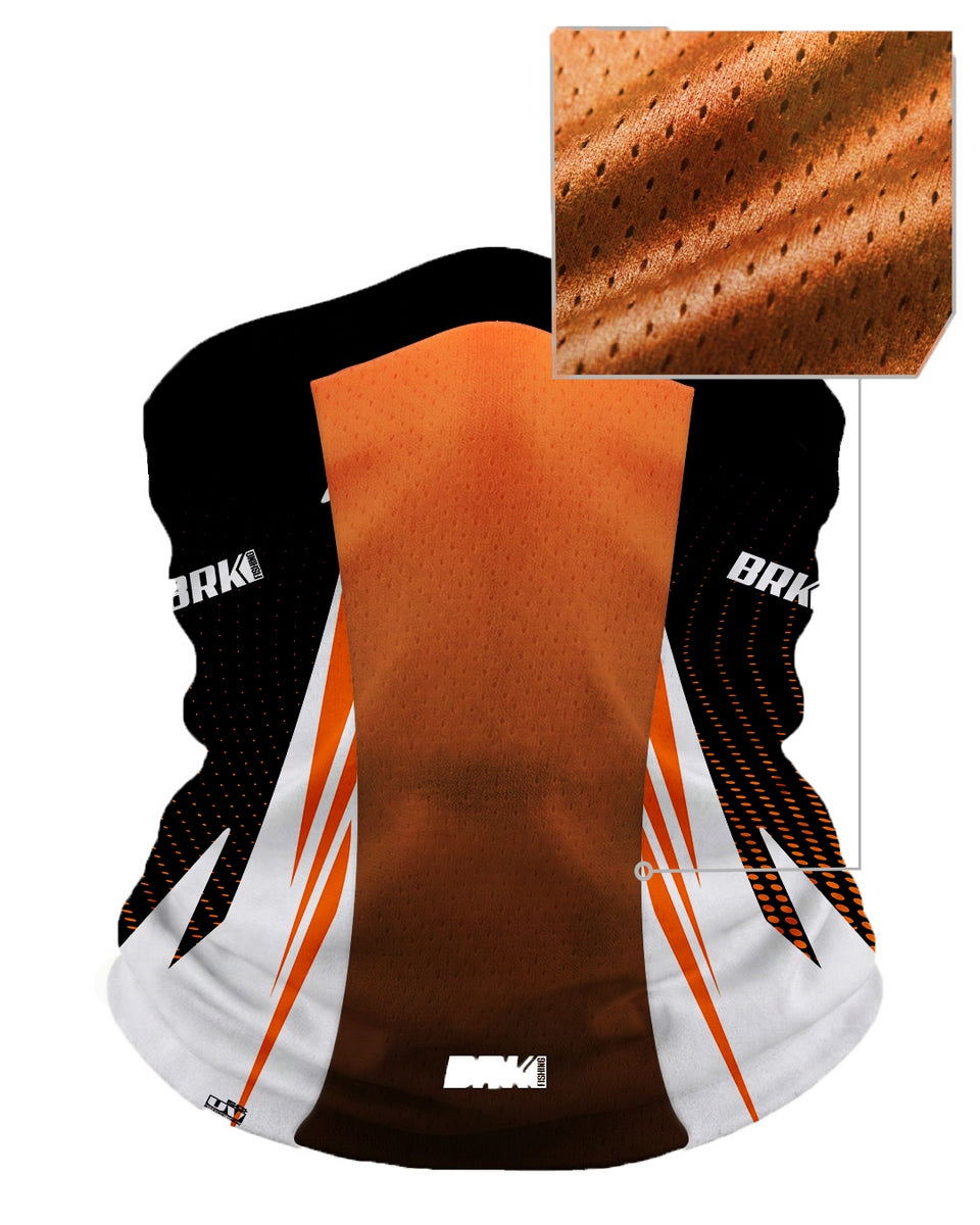 Bandana BlackMask  Brk Preto e Laranja com Proteção UV50+