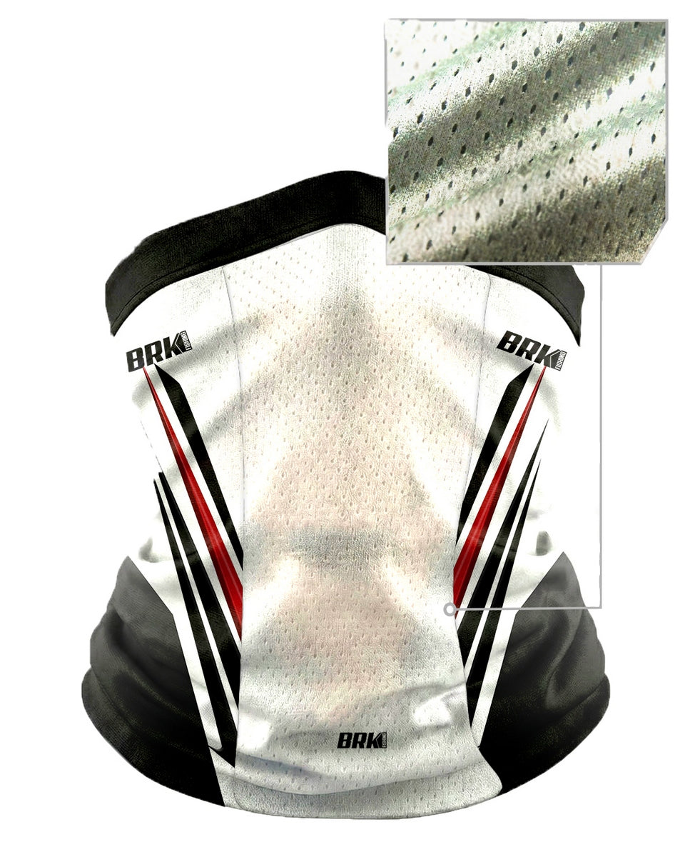 Bandana BlackMask Brk Branco e Preto com Proteção UV50+