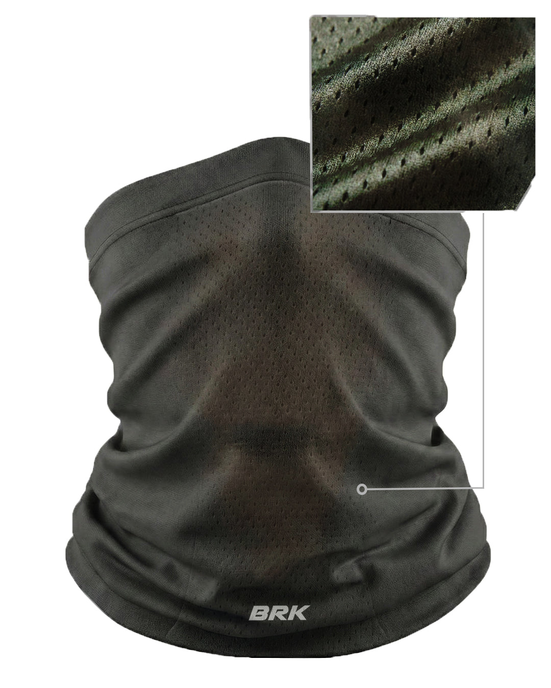 Bandana BlackMask Brk Preto Liso com Proteção UV50+