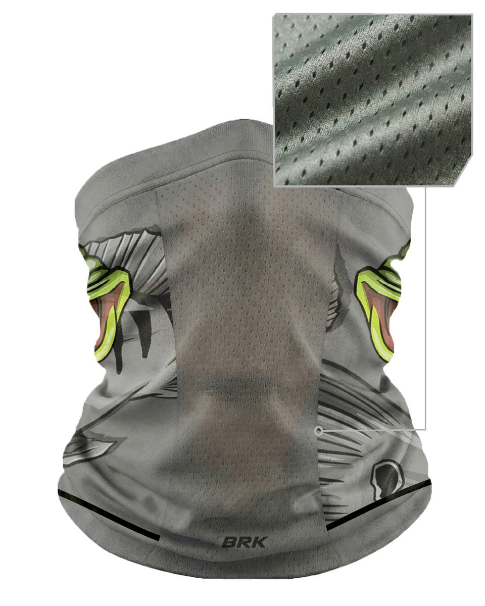 Bandana BlackMask Brk Cinza Tucunaré com Proteção UV50+
