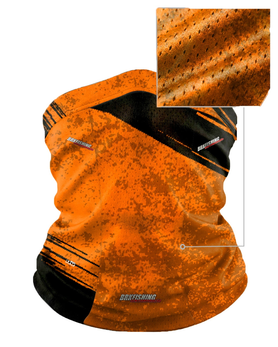 Bandana BlackMask Brk Laranja com Proteção UV50+