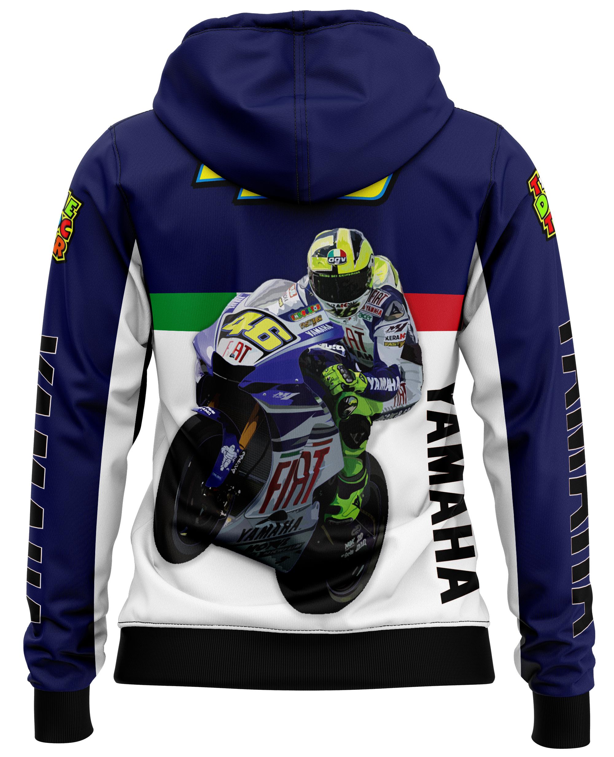 Jaqueta Moletom Esportiva Brk Valentino Rossi Brk Fishing