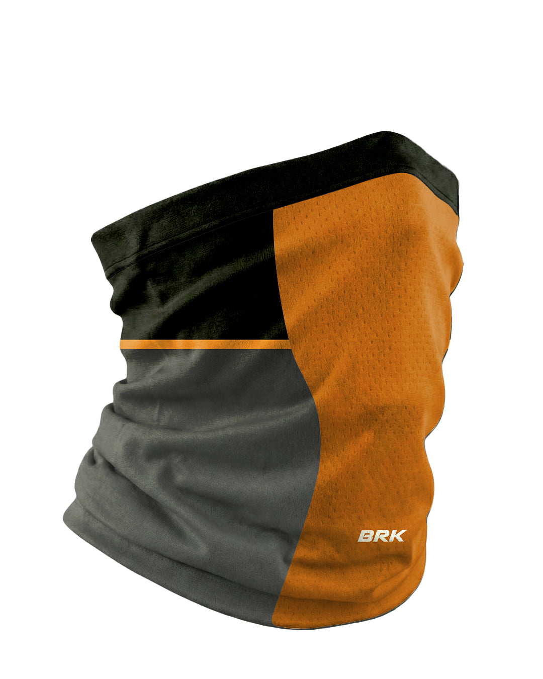 Bandana BlackMask Brk Preto e Laranja com Proteção UV50+