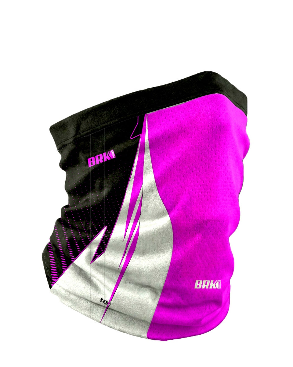 Bandana BlackMask Brk Roxo e Branco com Proteção UV50+