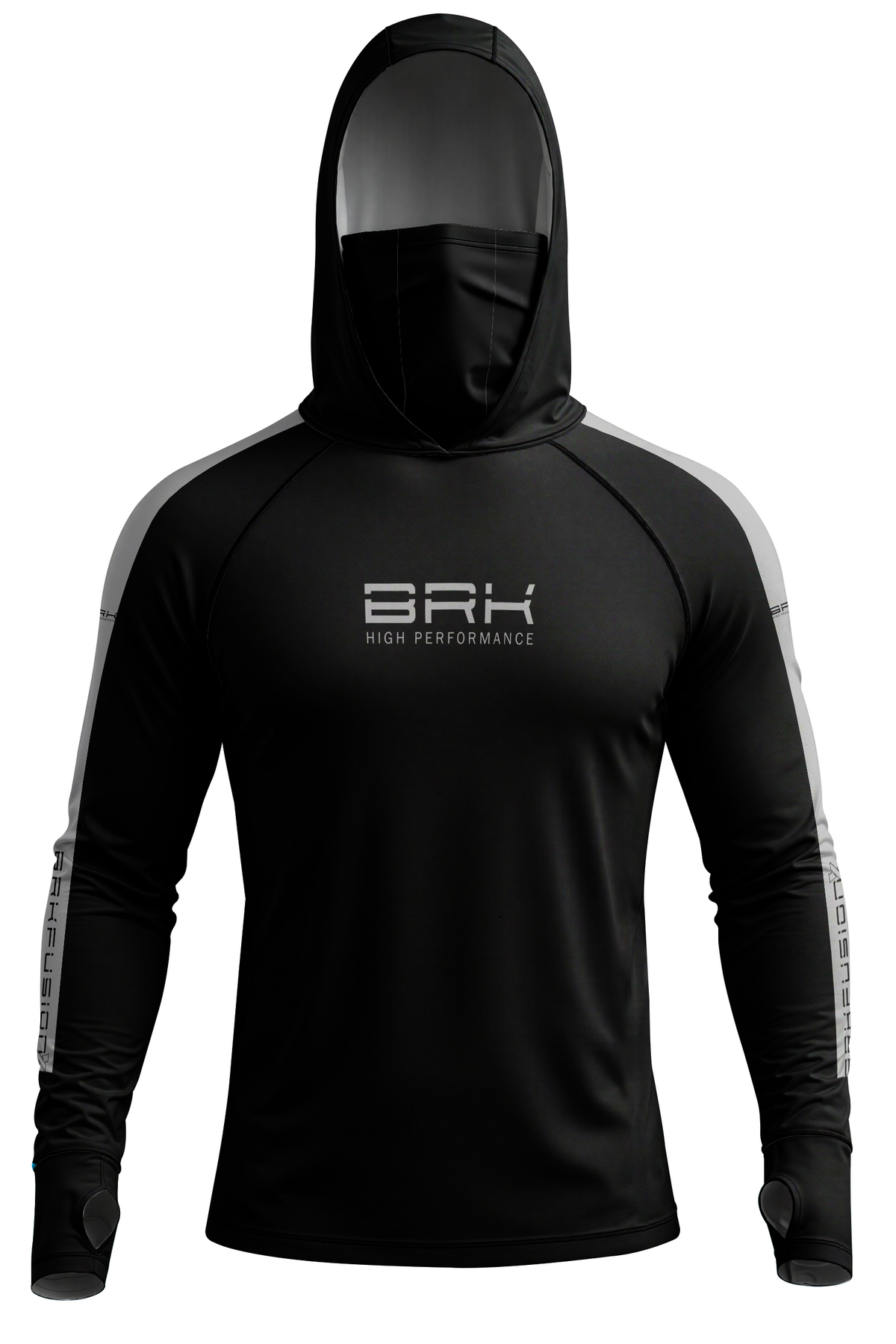 Camisa Fusionx Brk Black Shadow com Proteção Uv50+ - Tamanho: G
