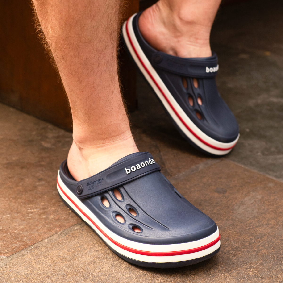 Sandália Antiderrapante para Pesca Boaonda Star Confortavel - Azul Brk Fishing