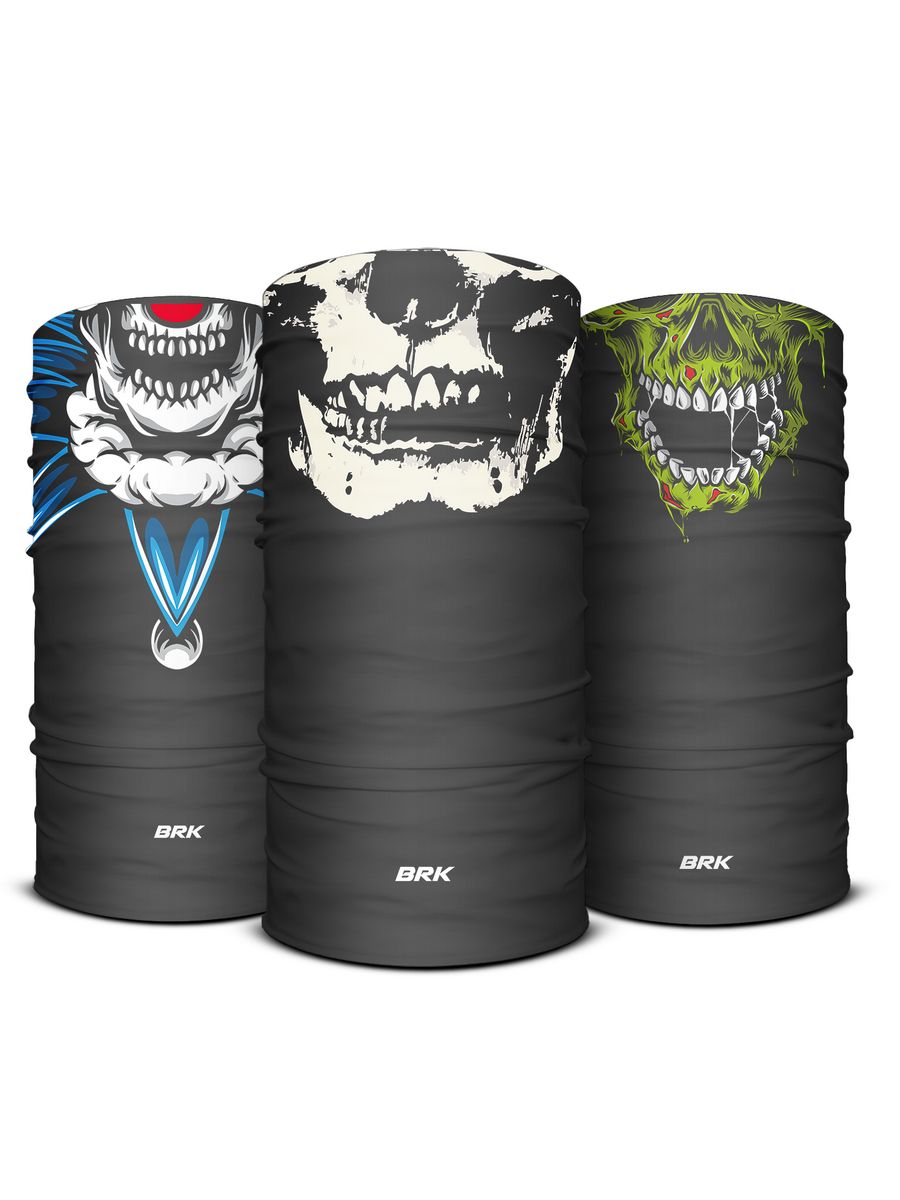 Bandana Tubeneck Brk UV50 Coleção Caveira
