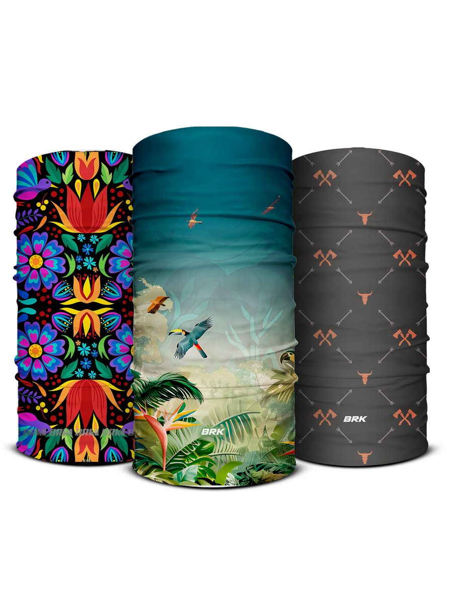 Bandana Tubeneck Brk UV50 Araras Amazon Coleção Diversas