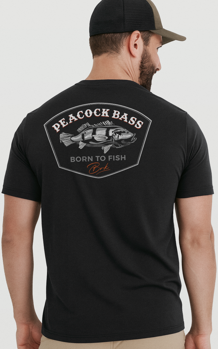 Camiseta de Pesca Brk Fishing Tucunaré Selvagem com Algodão Premium - Brk Fishing