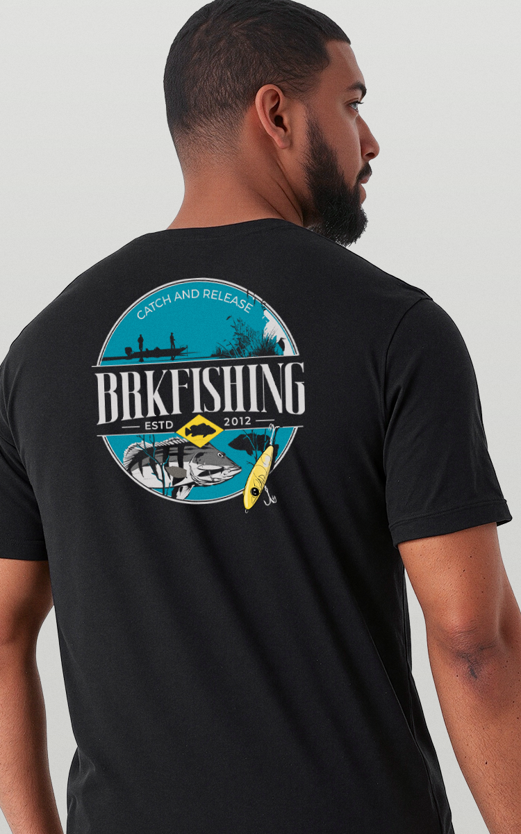 Camiseta Fishing Brk Catch And Release com Algodão Premium - Brk Fishing